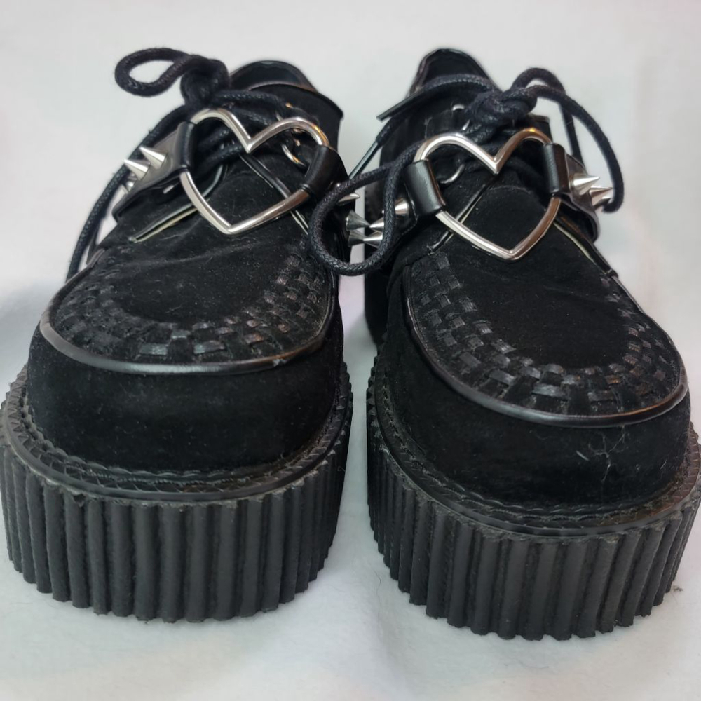 DEMONIA Cross My Heart Creeper 206 - Size 7